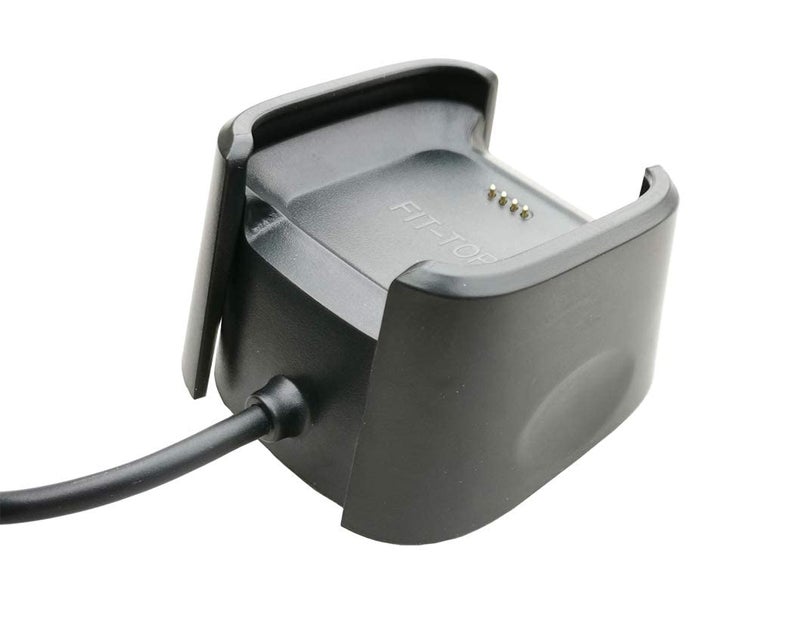 JIUJOJA Replacement Charger Dock Compatible with Fitbit Versa/Versa 1,(not for Versa 2),Versa Lite SE Charger, Charging Cable Cradle Dock Stand for Smart Watch - Image 3